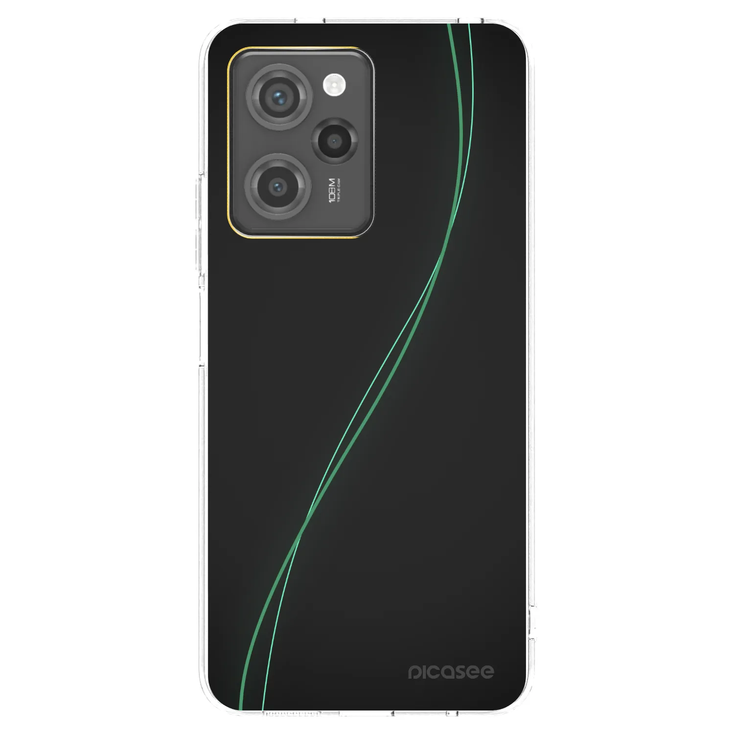Picasee silikonowe przeźroczyste etui na Xiaomi Poco X5 Pro - Be Different