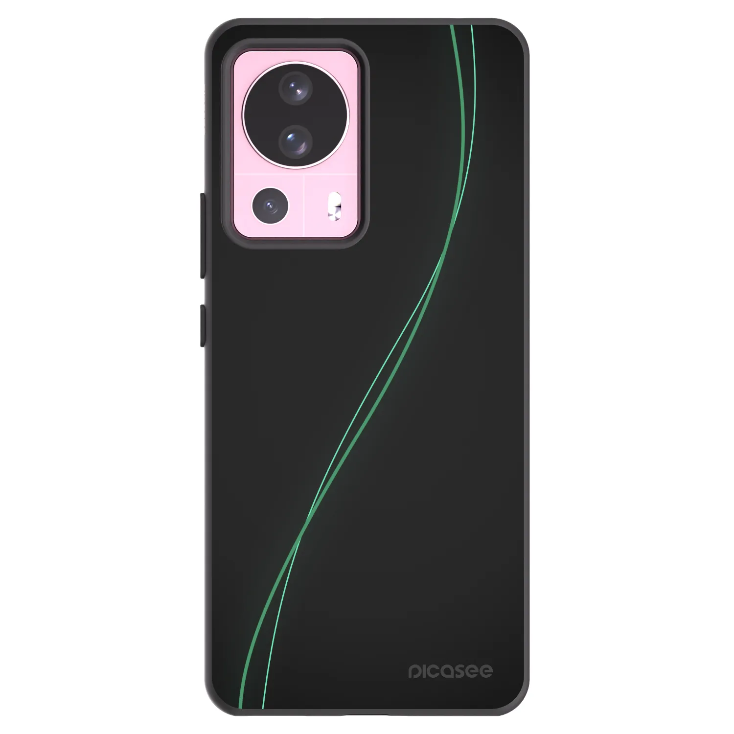 Picasee silikonowe czarne etui na Xiaomi 13 Lite - Be Different