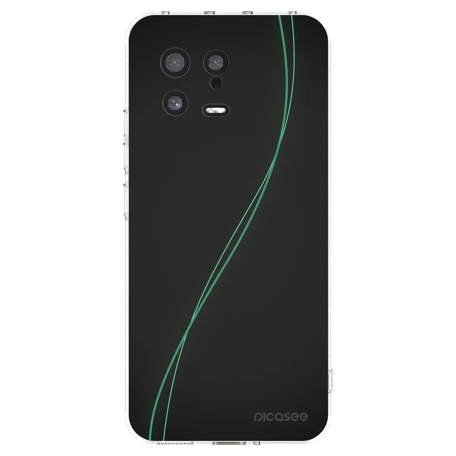 Picasee silikonowe przeźroczyste etui na Xiaomi 13 - Be Different