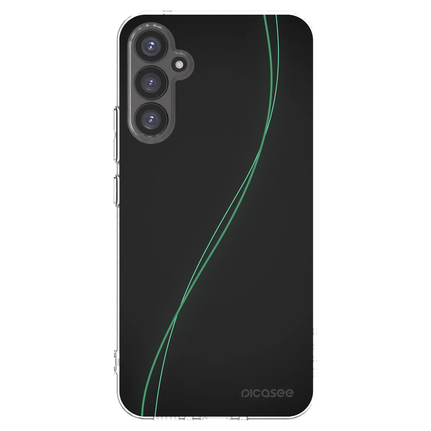 Picasee silikonowe przeźroczyste etui na Samsung Galaxy A34 5G A346B - Be Different
