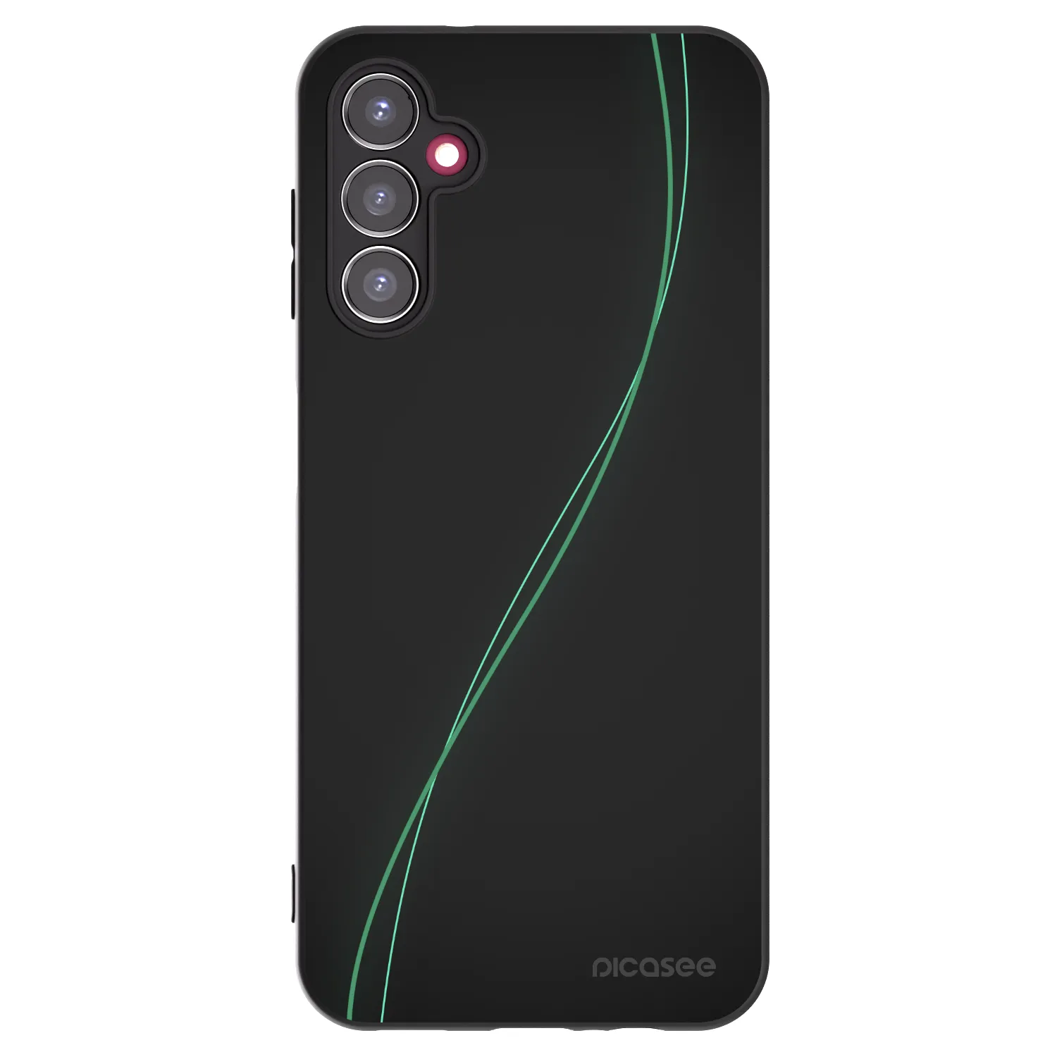 Picasee silikonowe czarne etui na Samsung Galaxy A14 5G A146P - Be Different