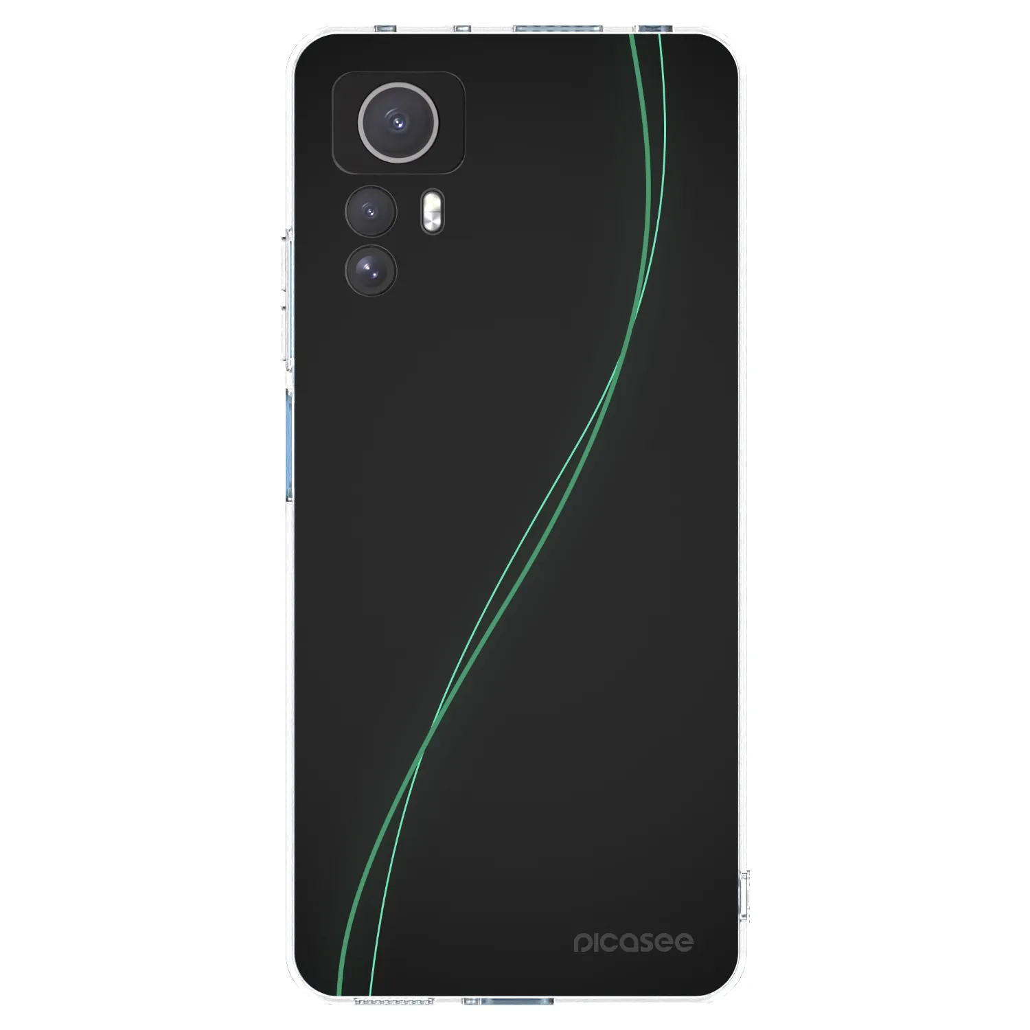 Picasee silikonowe przeźroczyste etui na Xiaomi Redmi Note 12S - Be Different