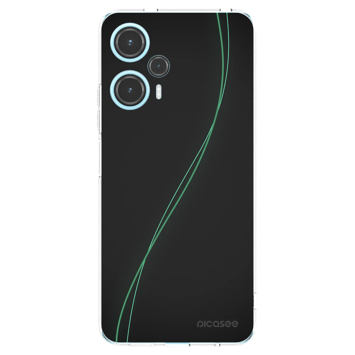Picasee silikonowe przeźroczyste etui na Xiaomi Poco F5 - Be Different