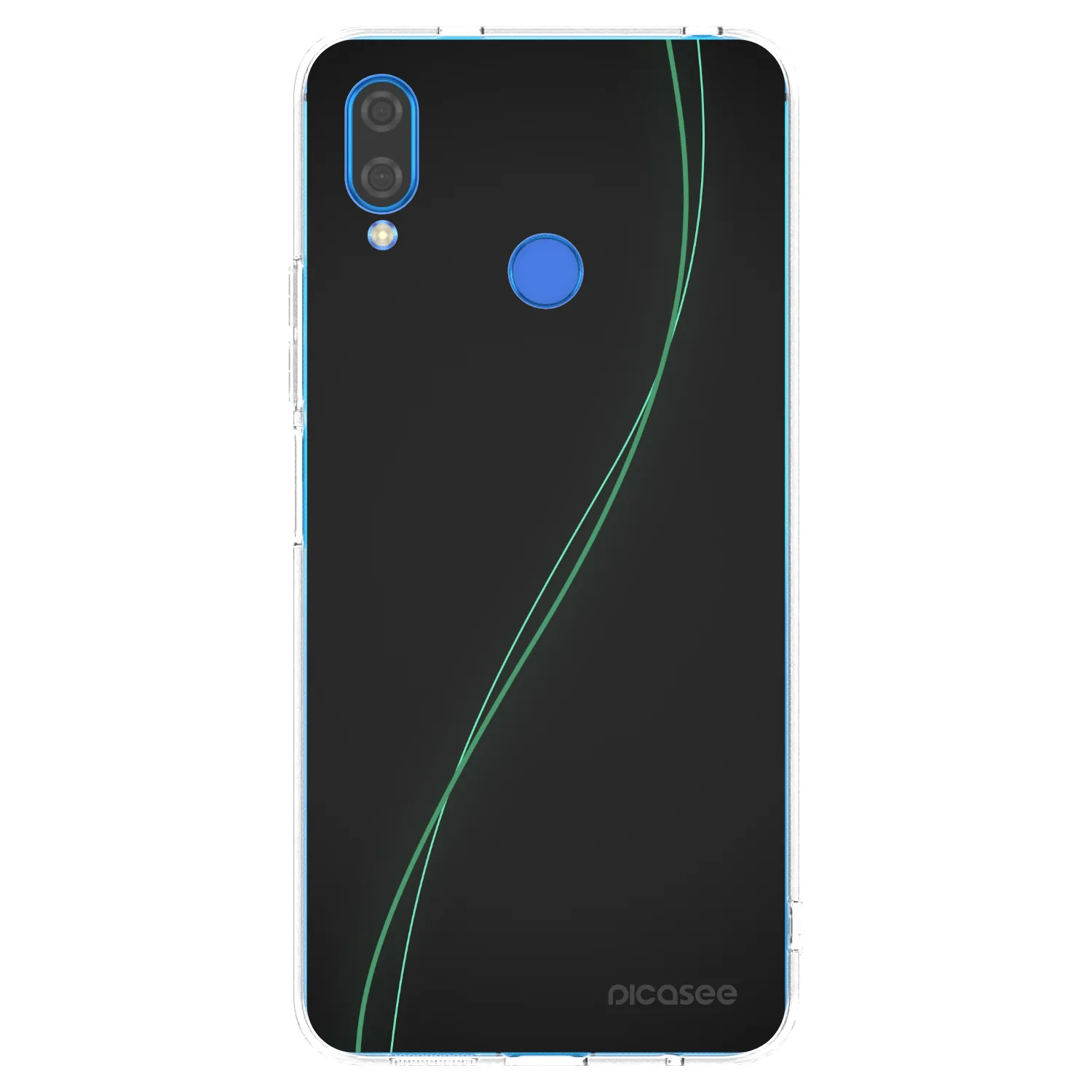 Picasee silikonowe przeźroczyste etui na Huawei Nova 3 - Be Different