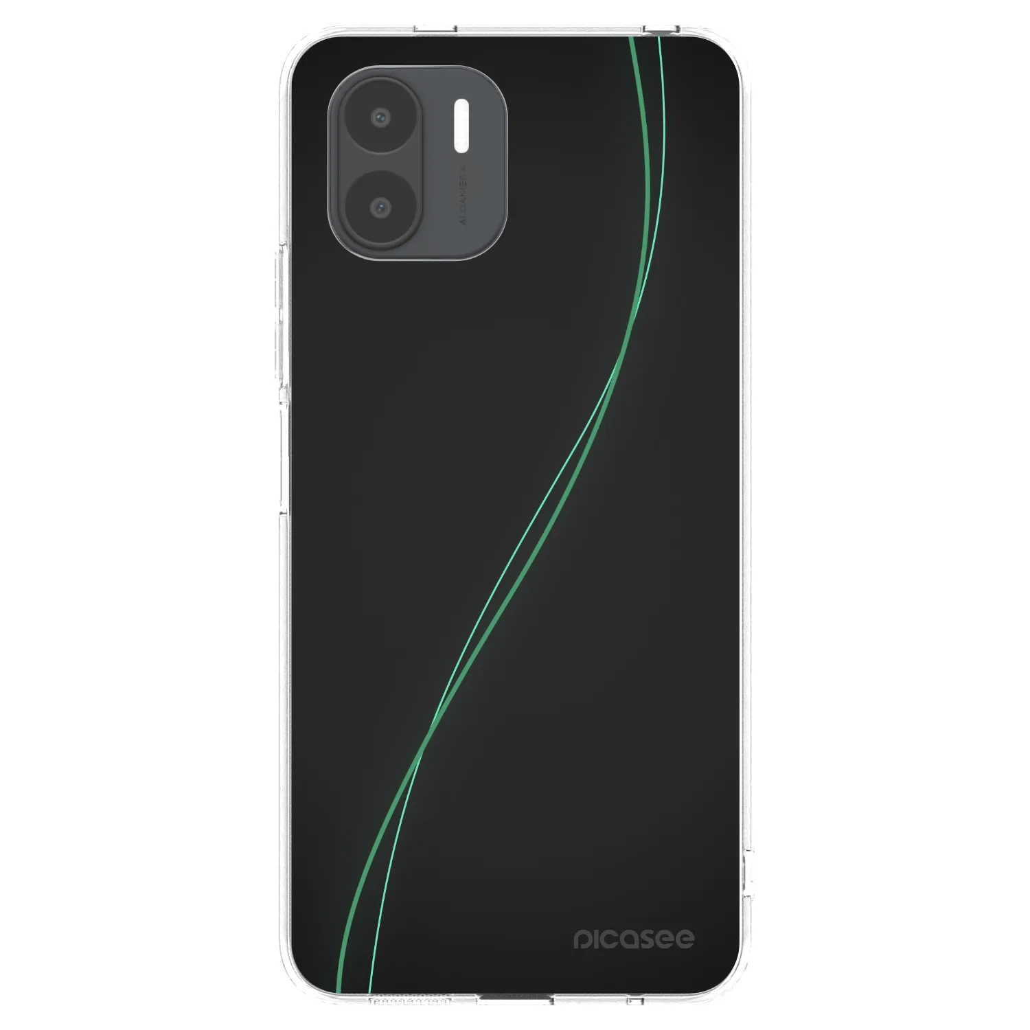 Picasee silikonowe przeźroczyste etui na Xiaomi Redmi A2 - Be Different