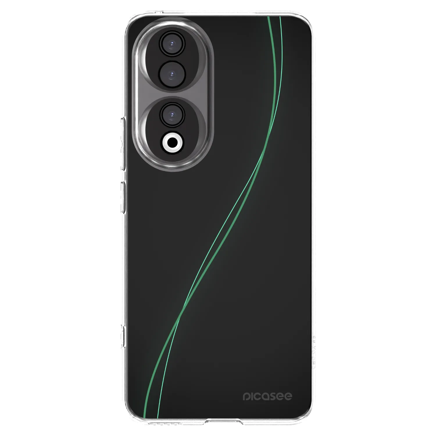 Picasee silikonowe przeźroczyste etui na Honor 90 5G - Be Different