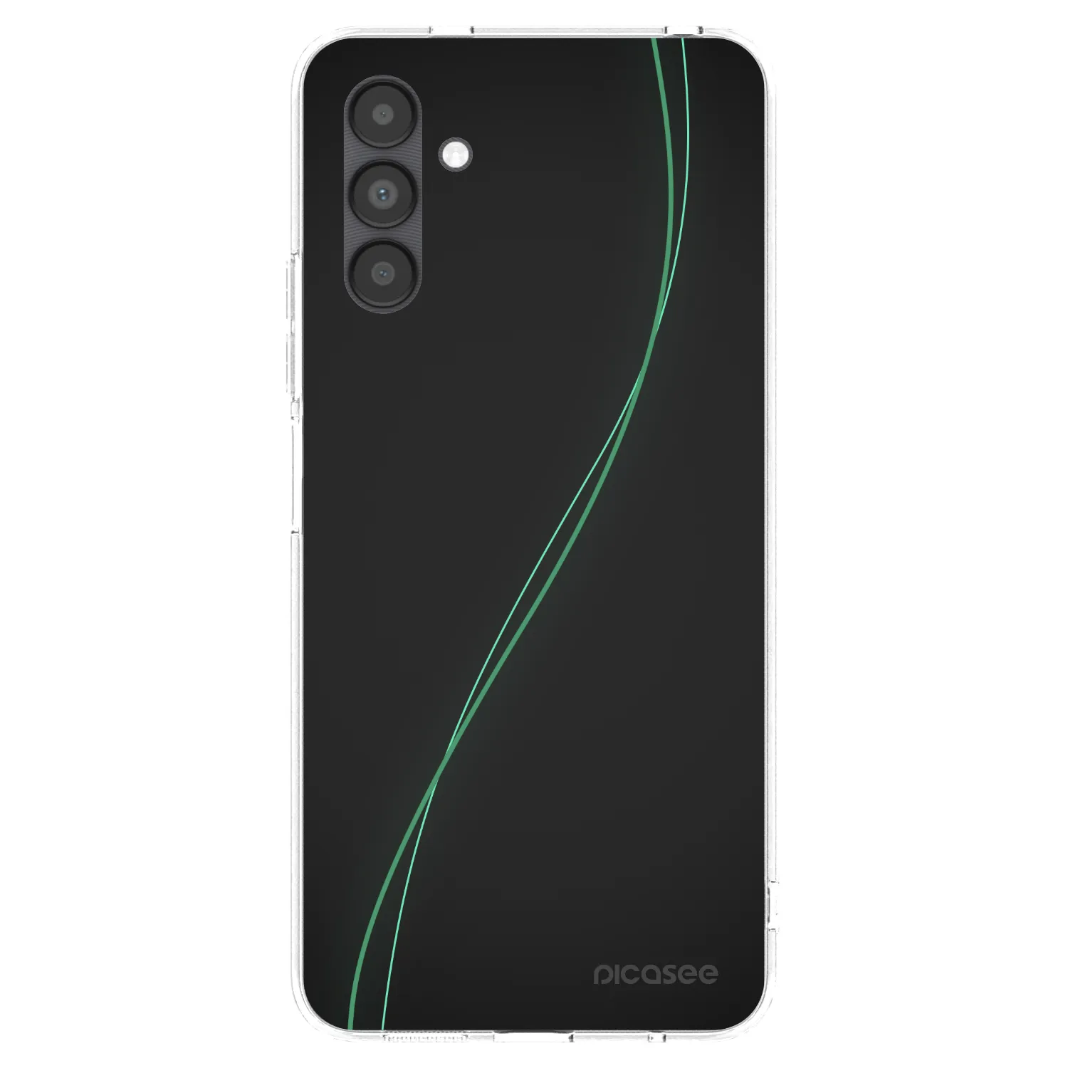 Picasee silikonowe przeźroczyste etui na Samsung Galaxy A04s A047F - Be Different