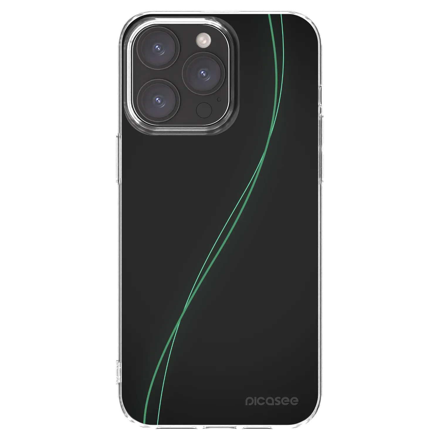 Picasee silikonowe przeźroczyste etui na Apple iPhone 15 Pro Max - Be Different