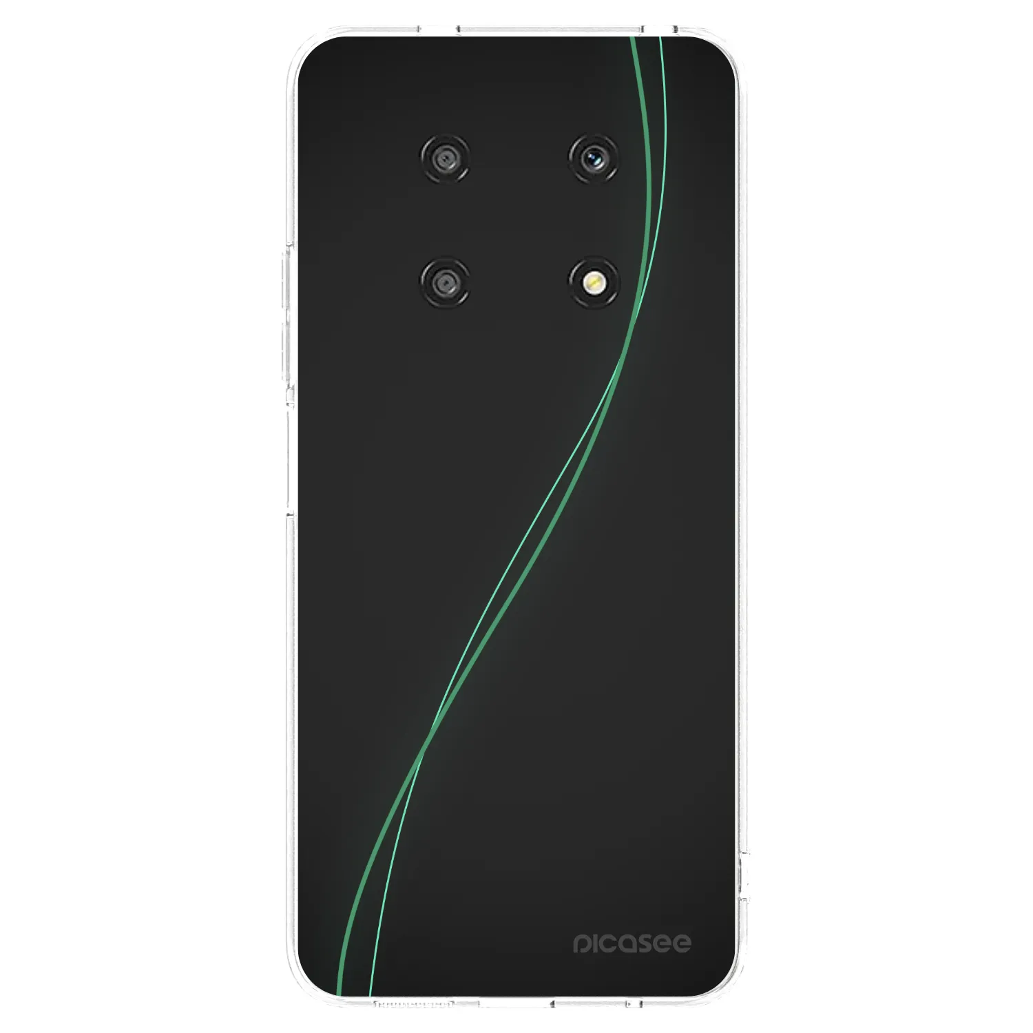 Picasee silikonowe przeźroczyste etui na Honor Magic4 Lite 5G - Be Different
