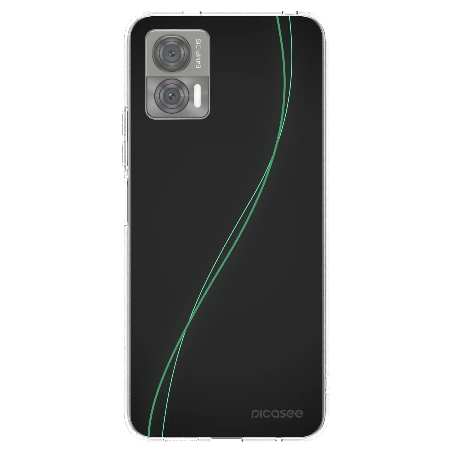 Picasee silikonowe przeźroczyste etui na Motorola Edge 30 Neo - Be Different