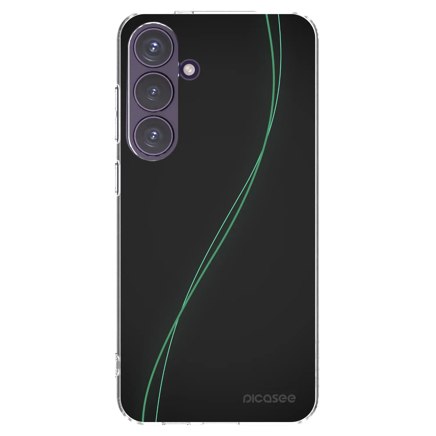 Picasee silikonowe przeźroczyste etui na Samsung Galaxy S24+ S926B 5G - Be Different