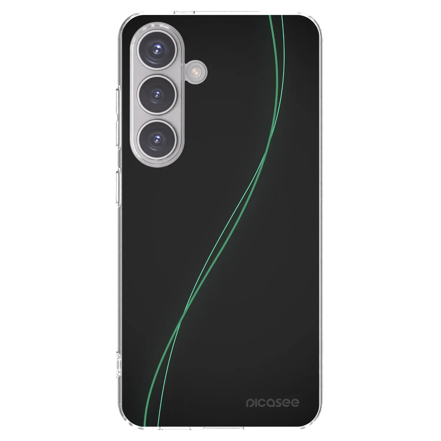Picasee silikonowe przeźroczyste etui na Samsung Galaxy S24 S921B 5G - Be Different
