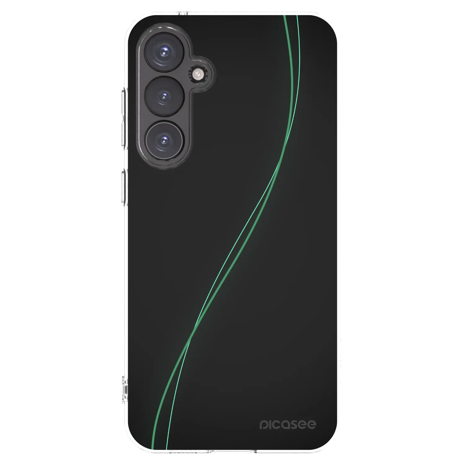 Picasee silikonowe przeźroczyste etui na Samsung Galaxy S23 FE S711B - Be Different