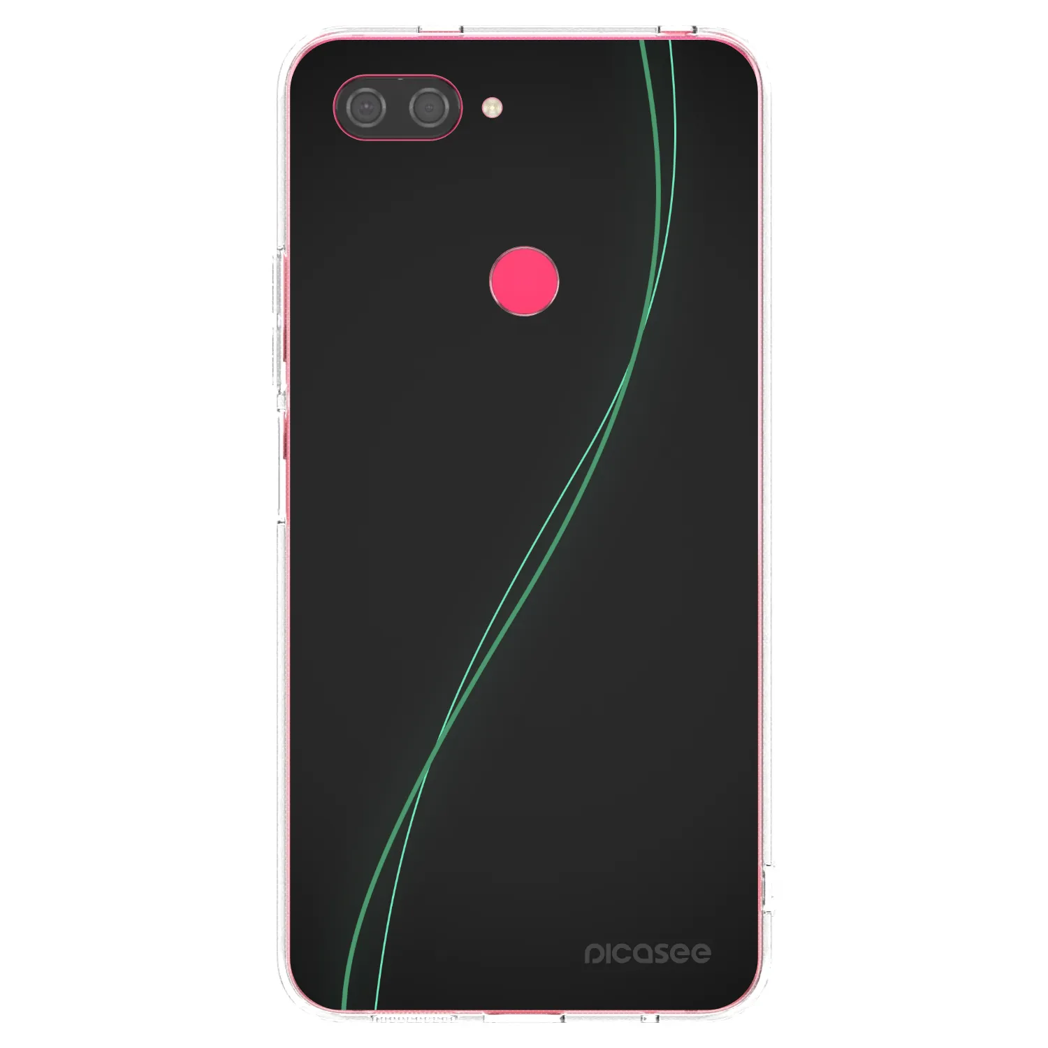 Picasee silikonowe przeźroczyste etui na Xiaomi Mi 8 Lite - Be Different