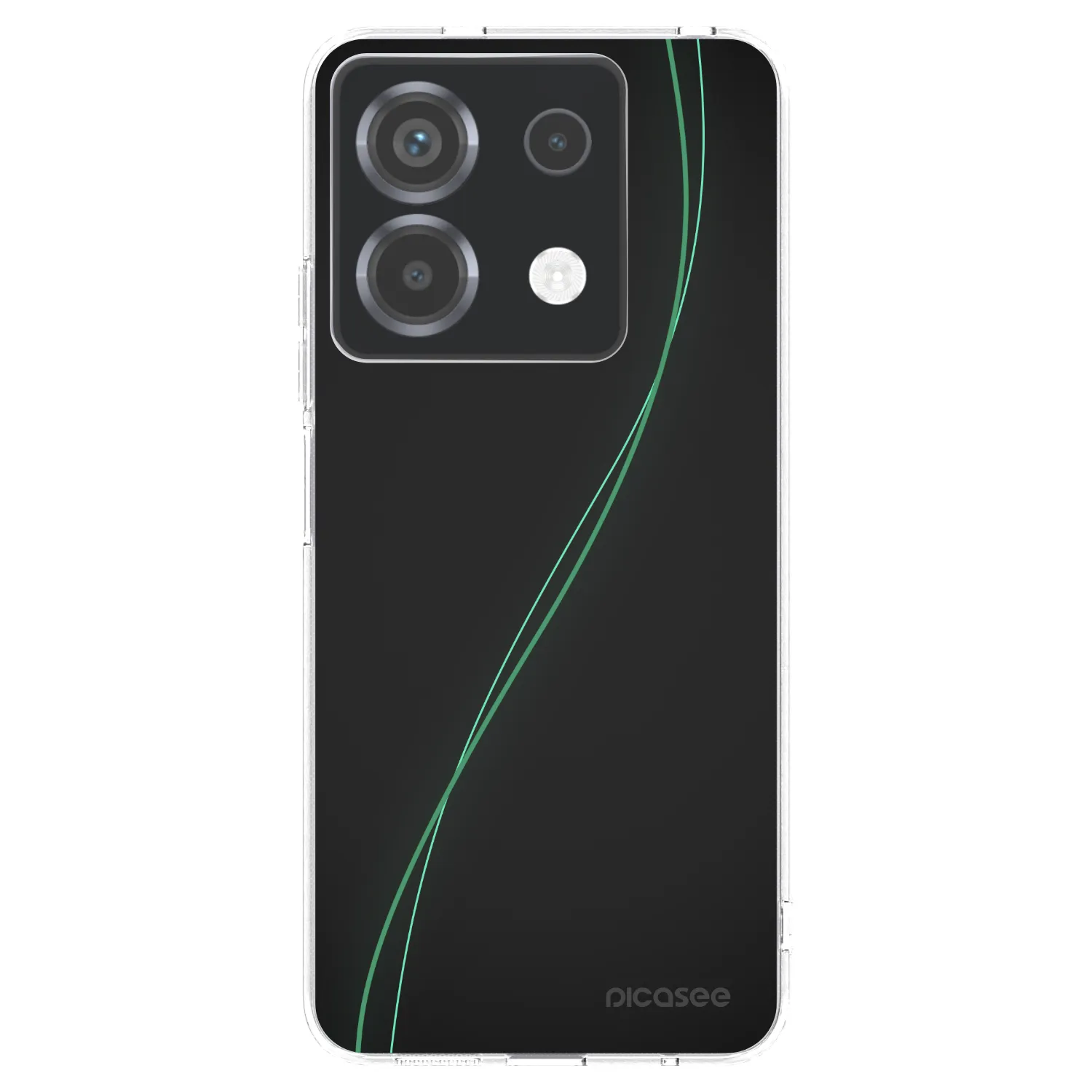 Picasee silikonowe przeźroczyste etui na Xiaomi Poco X6 - Be Different