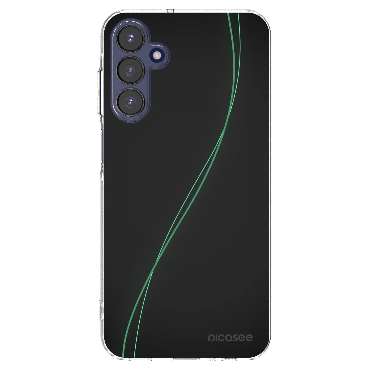 Picasee silikonowe przeźroczyste etui na Samsung Galaxy A15 A155F 4G - Be Different