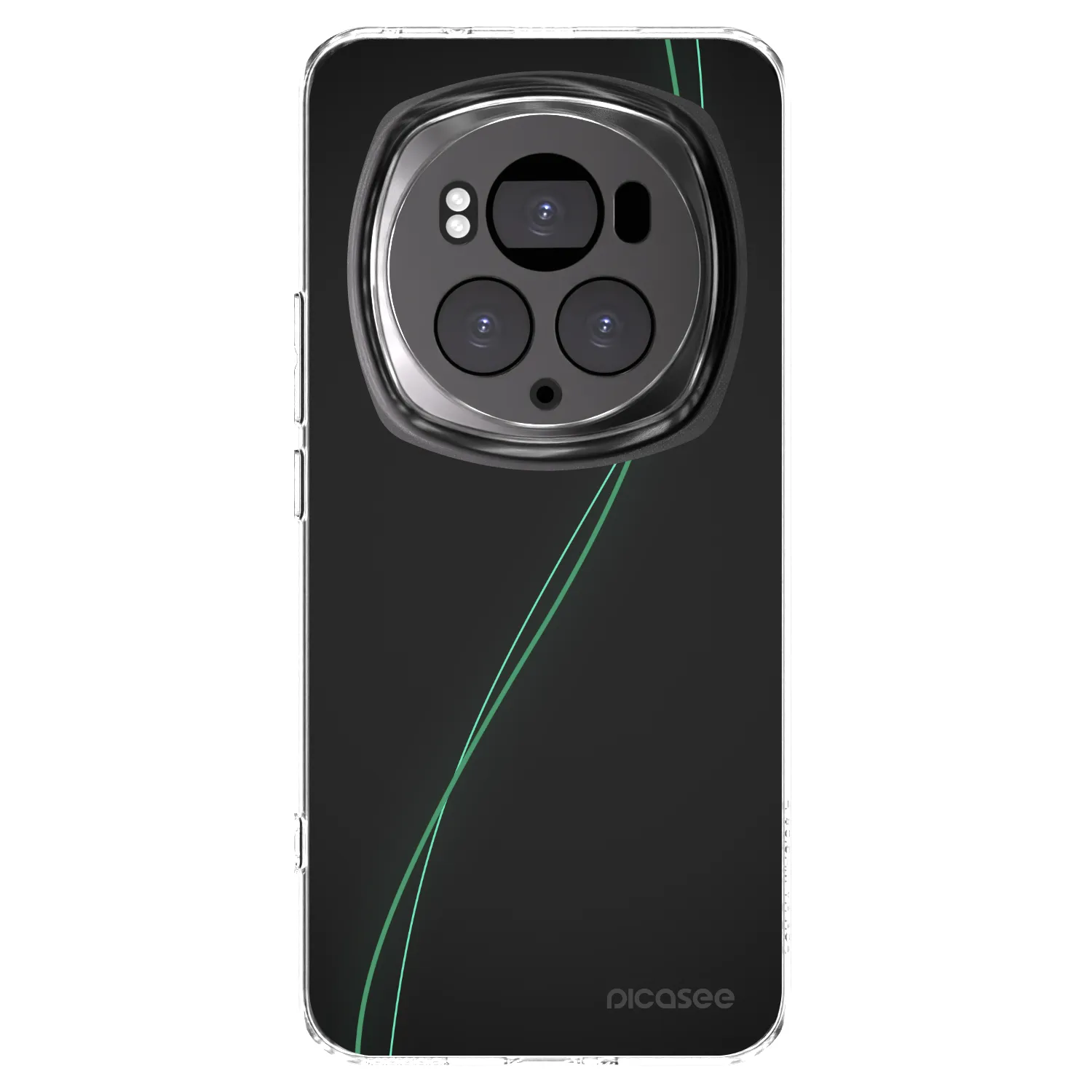 Picasee silikonowe przeźroczyste etui na Honor Magic6 Pro - Be Different