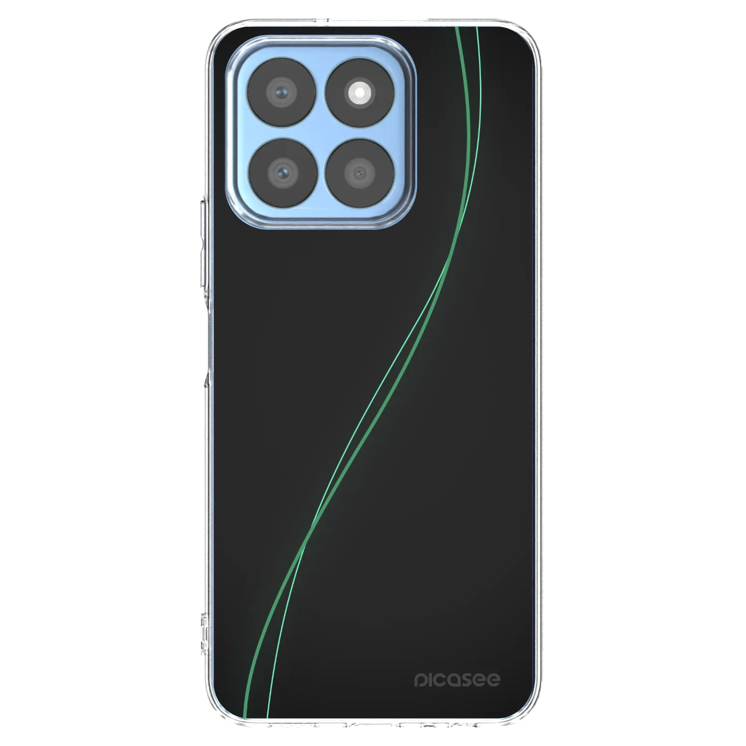 Picasee silikonowe przeźroczyste etui na Honor X8b - Be Different