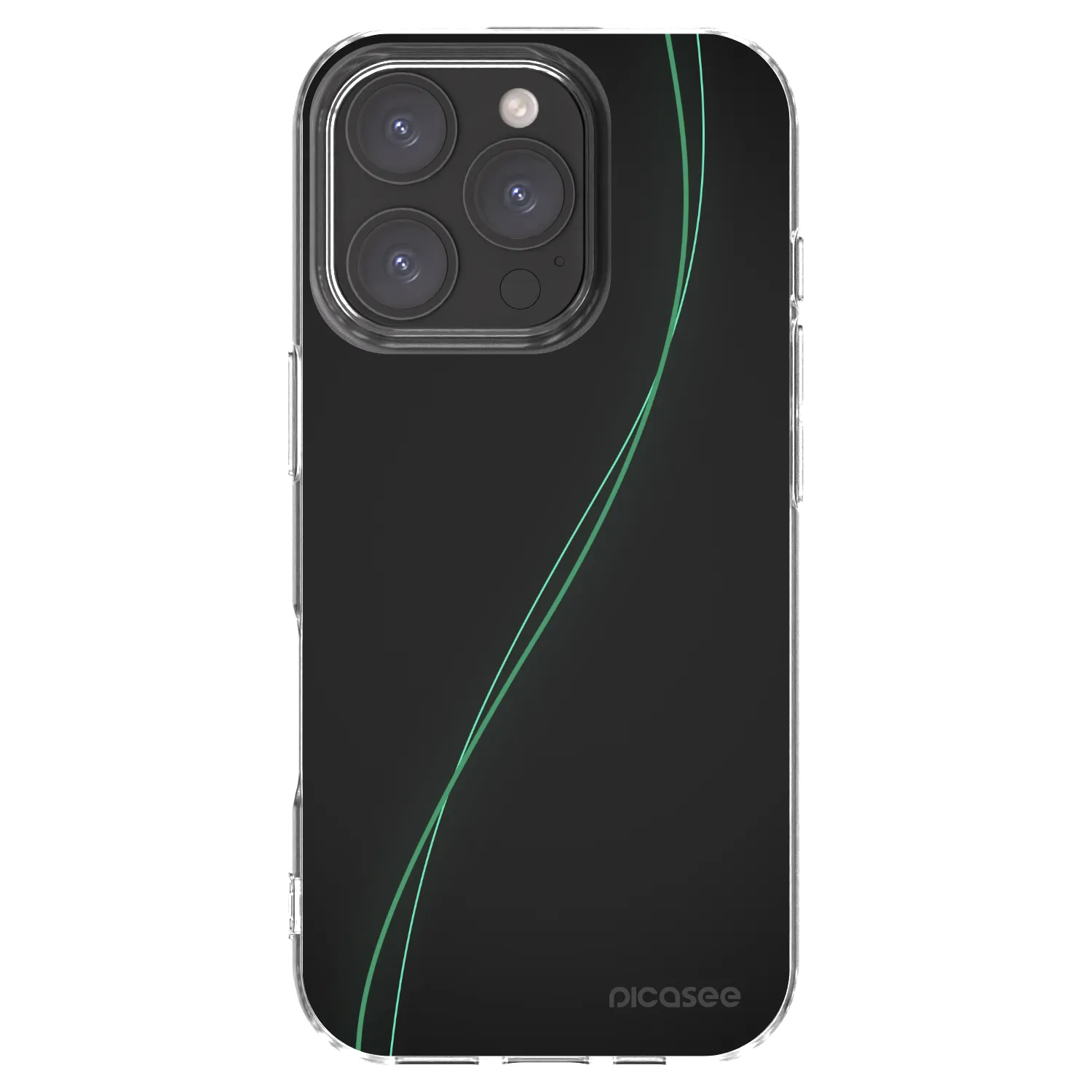 Picasee silikonowe przeźroczyste etui na Apple iPhone 16 Pro - Be Different