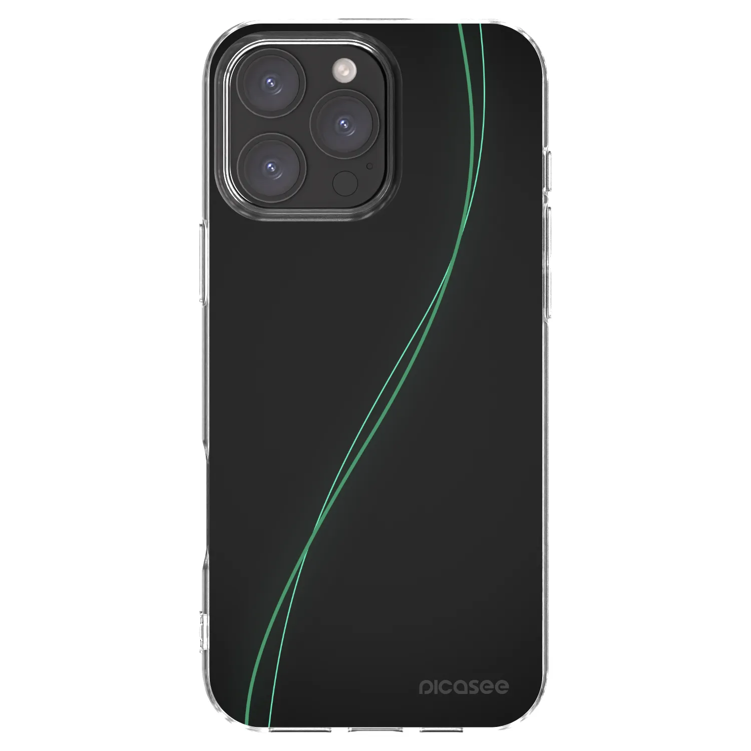 Picasee silikonowe przeźroczyste etui na Apple iPhone 16 Pro Max - Be Different