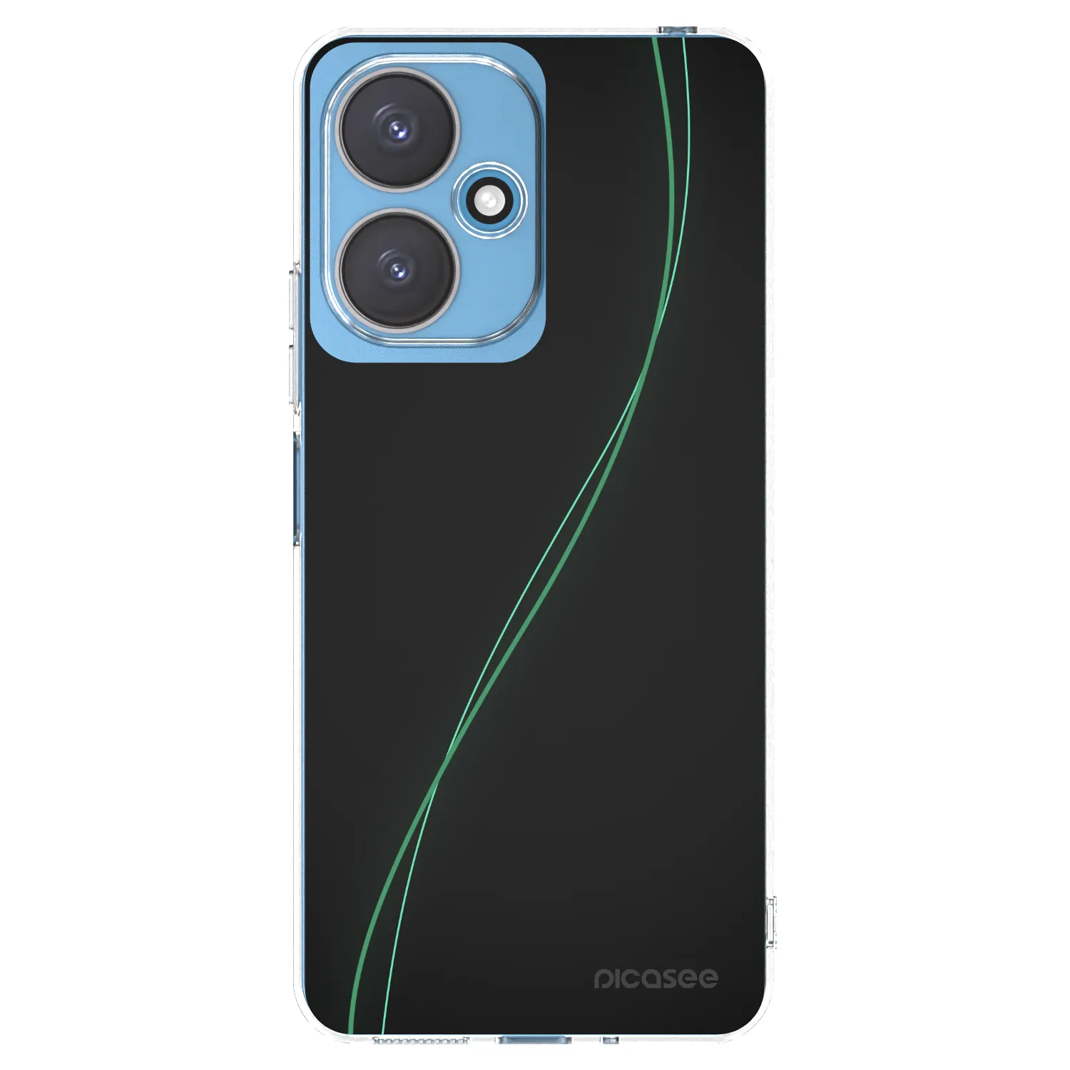 Picasee silikonowe przeźroczyste etui na Xiaomi Redmi 13C 5G - Be Different