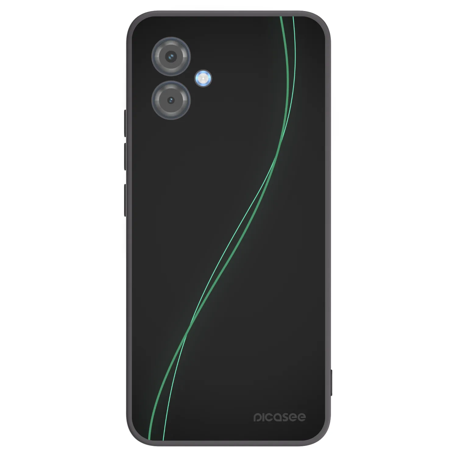 Picasee silikonowe czarne etui na Motorola Moto G14 - Be Different