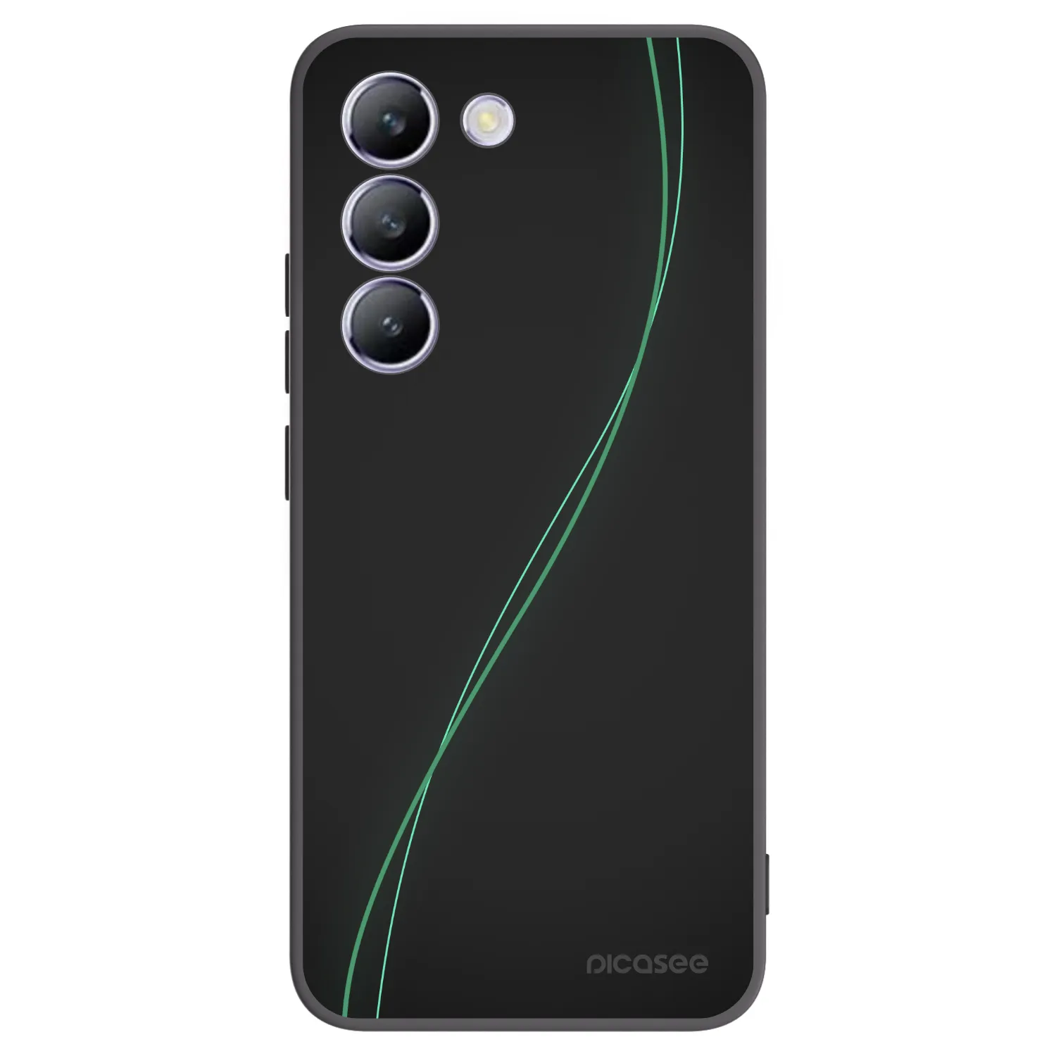 Picasee silikonowe czarne etui na Vivo V40 SE 5G - Be Different