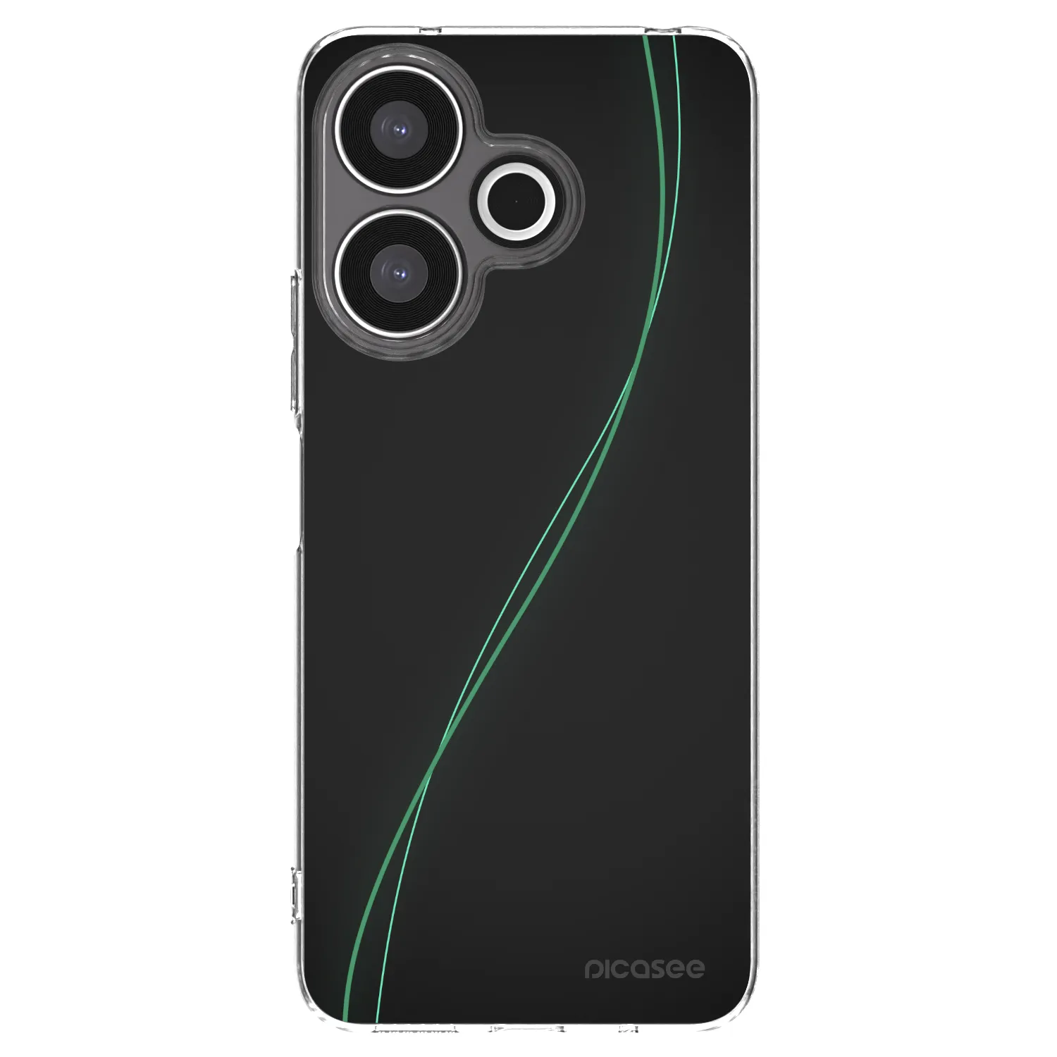 Picasee silikonowe przeźroczyste etui na Xiaomi Redmi 13 4G - Be Different