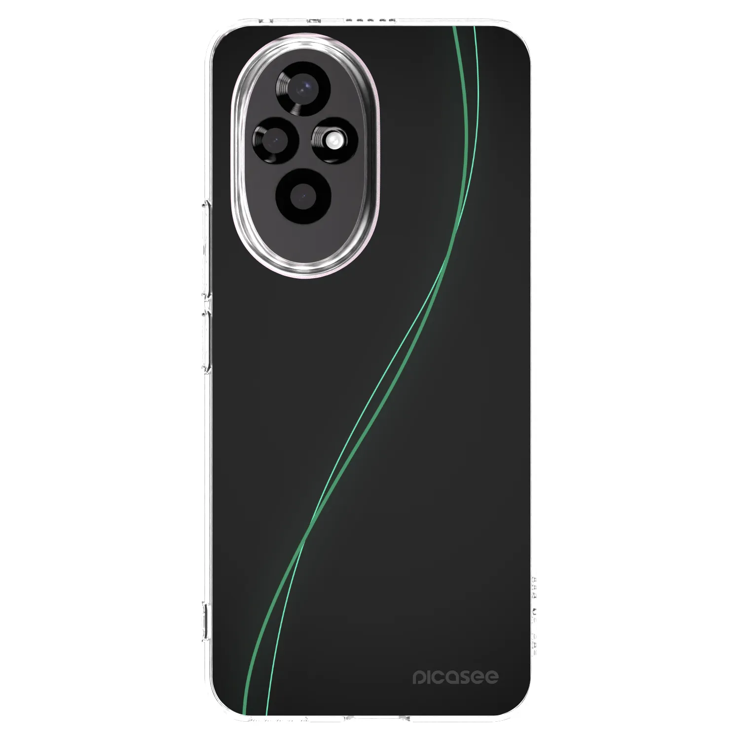 Picasee silikonowe przeźroczyste etui na Honor 200 Pro 5G - Be Different