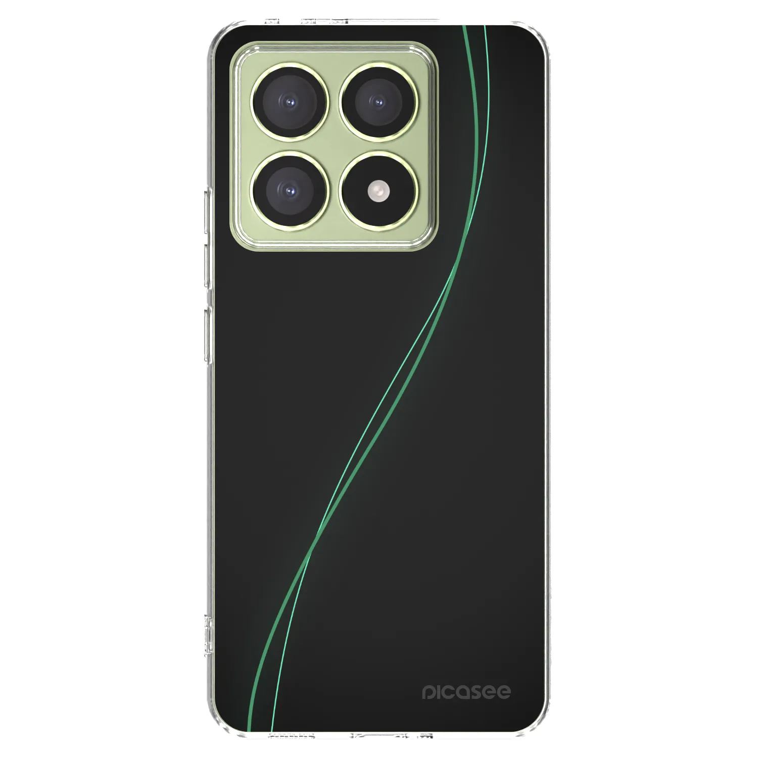 Picasee silikonowe przeźroczyste etui na Xiaomi 14T - Be Different