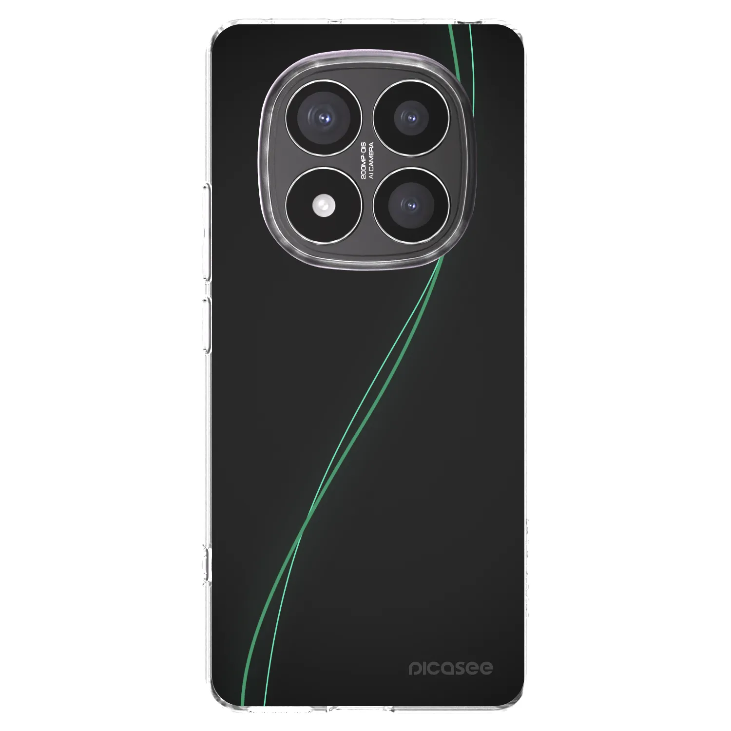 Picasee silikonowe przeźroczyste etui na Xiaomi Redmi Note 14 Pro+ 5G - Be Different