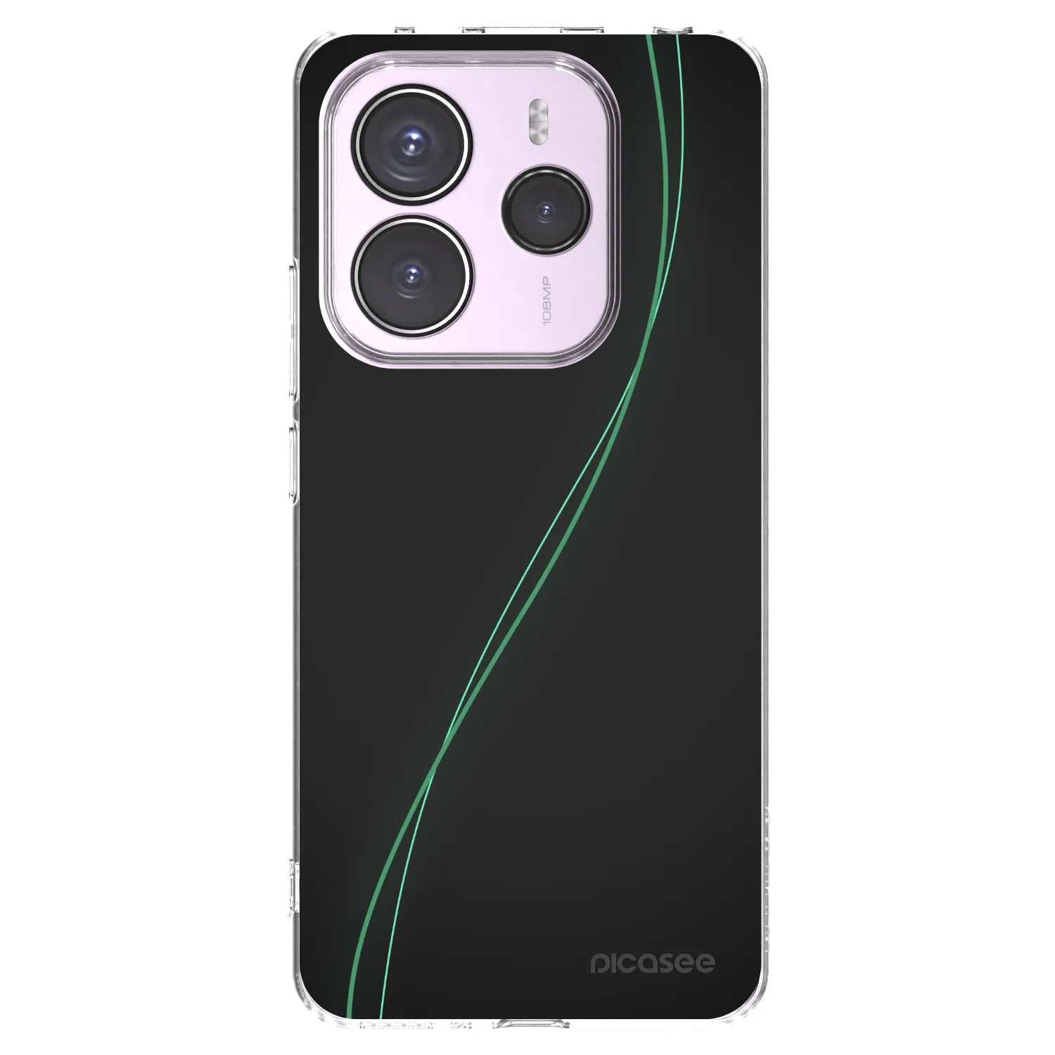 Picasee silikonowe przeźroczyste etui na Xiaomi Redmi Note 14 5G - Be Different