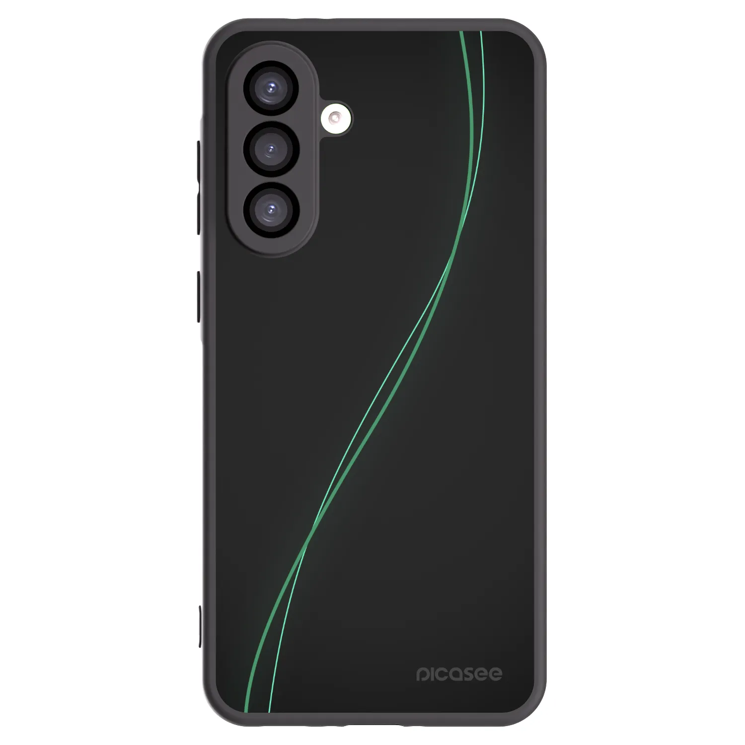 Picasee silikonowe czarne etui na Samsung Galaxy A26 5G A266B - Be Different