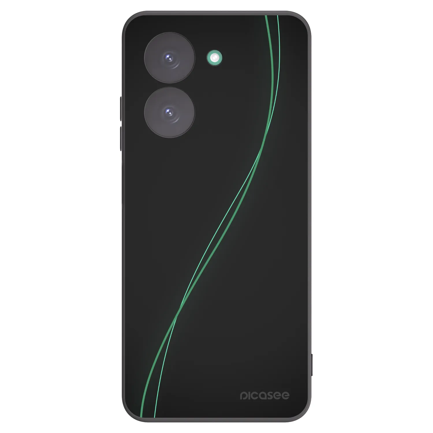 Picasee silikonowe czarne etui na Xiaomi Redmi A5 - Be Different