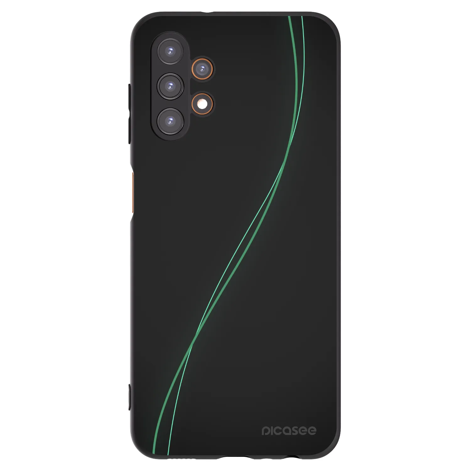 Picasee silikonowe czarne etui na Samsung Galaxy A13 5G - Be Different