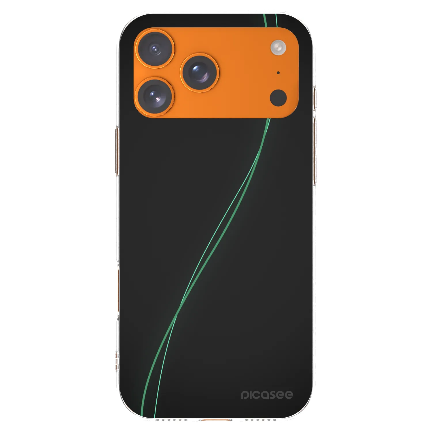 Picasee silikonowe przeźroczyste etui na Apple iPhone 17 Pro Max - Be Different