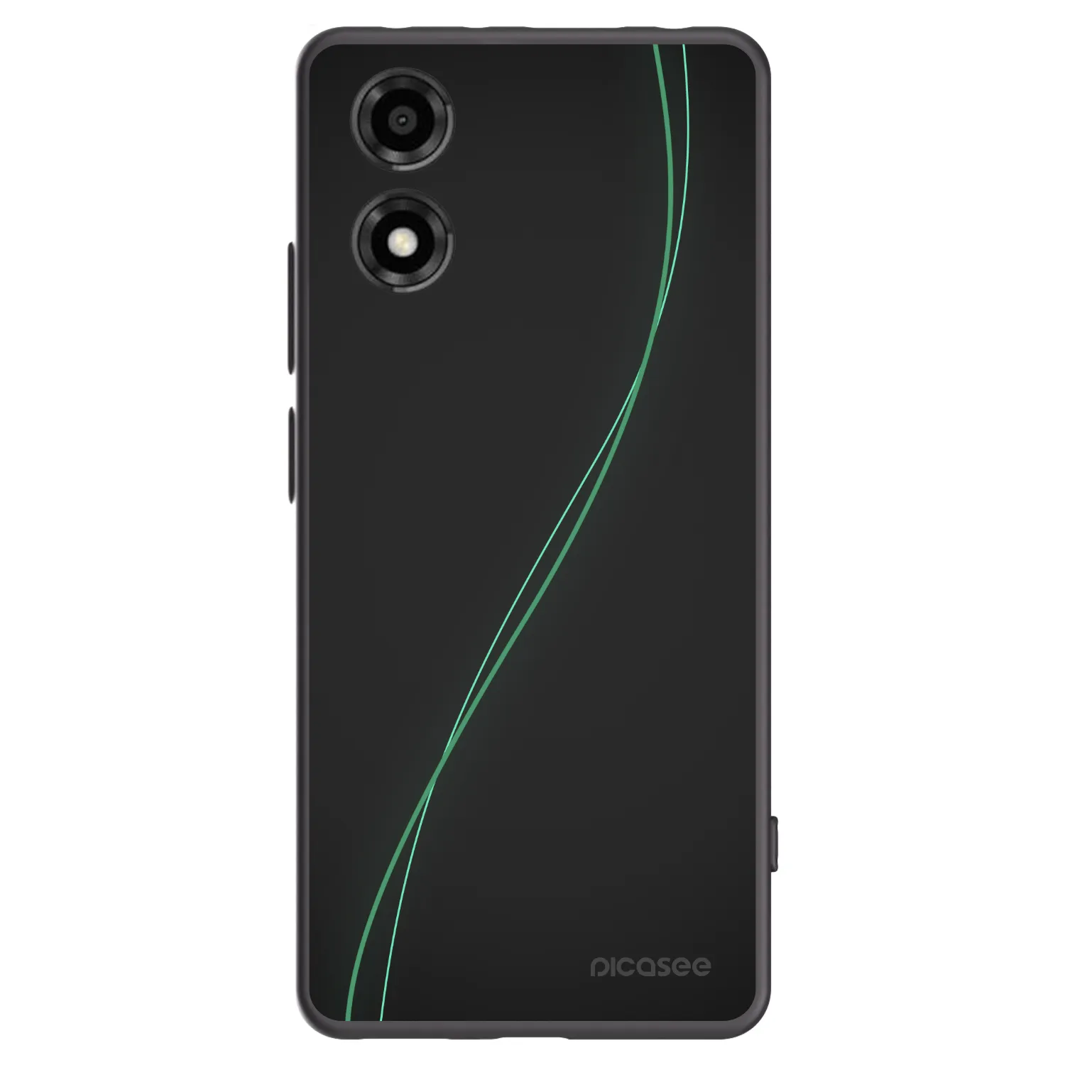 Picasee silikonowe czarne etui na Motorola Moto E14 - Be Different