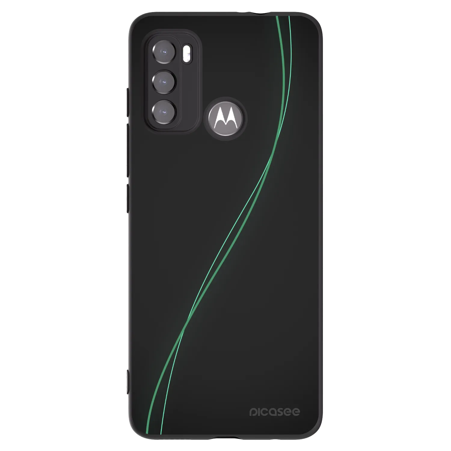 Picasee silikonowe czarne etui na Motorola Edge 60 5G - Be Different