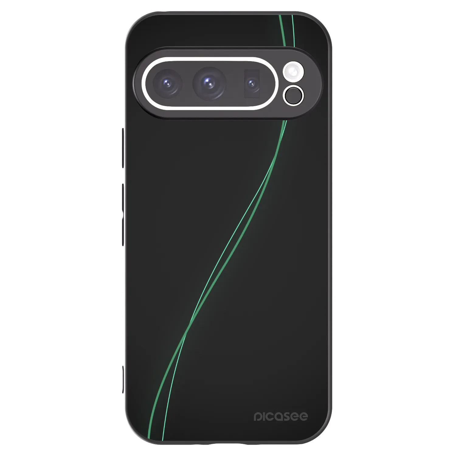 Picasee silikonowe czarne etui na Google Pixel 9 Pro XL - Be Different