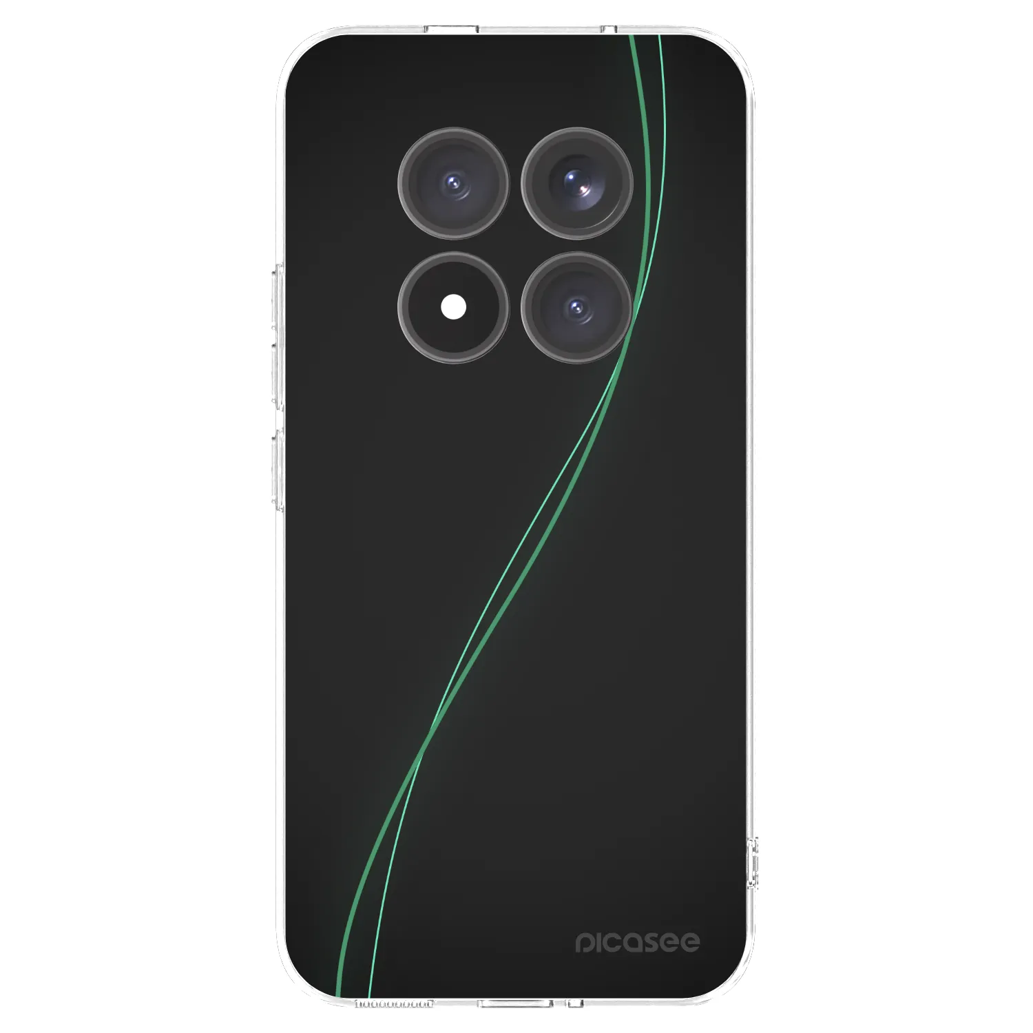 Picasee silikonowe przeźroczyste etui na Xiaomi Redmi Note 15 Pro+ - Be Different