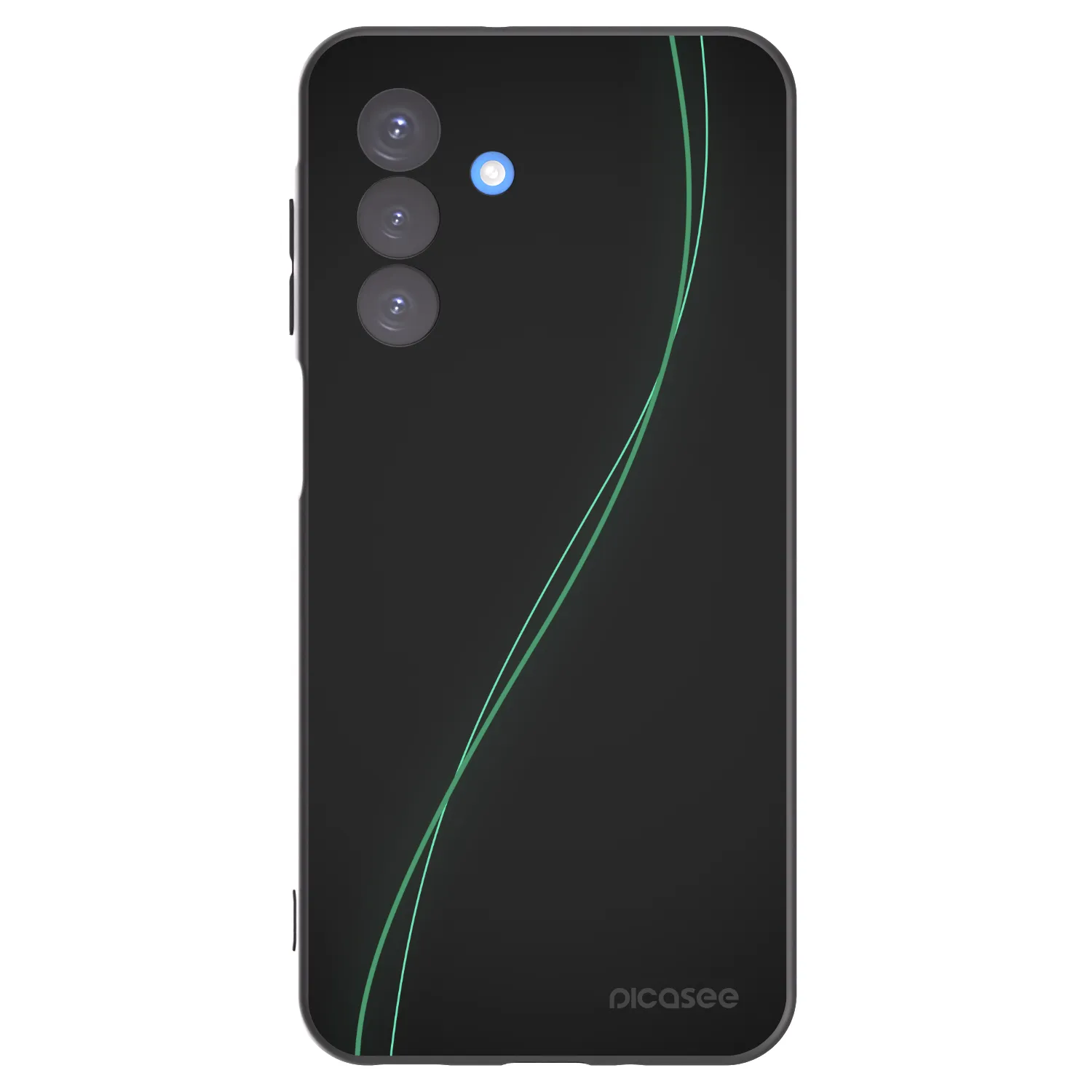Picasee silikonowe czarne etui na Samsung Galaxy A17 5G - Be Different