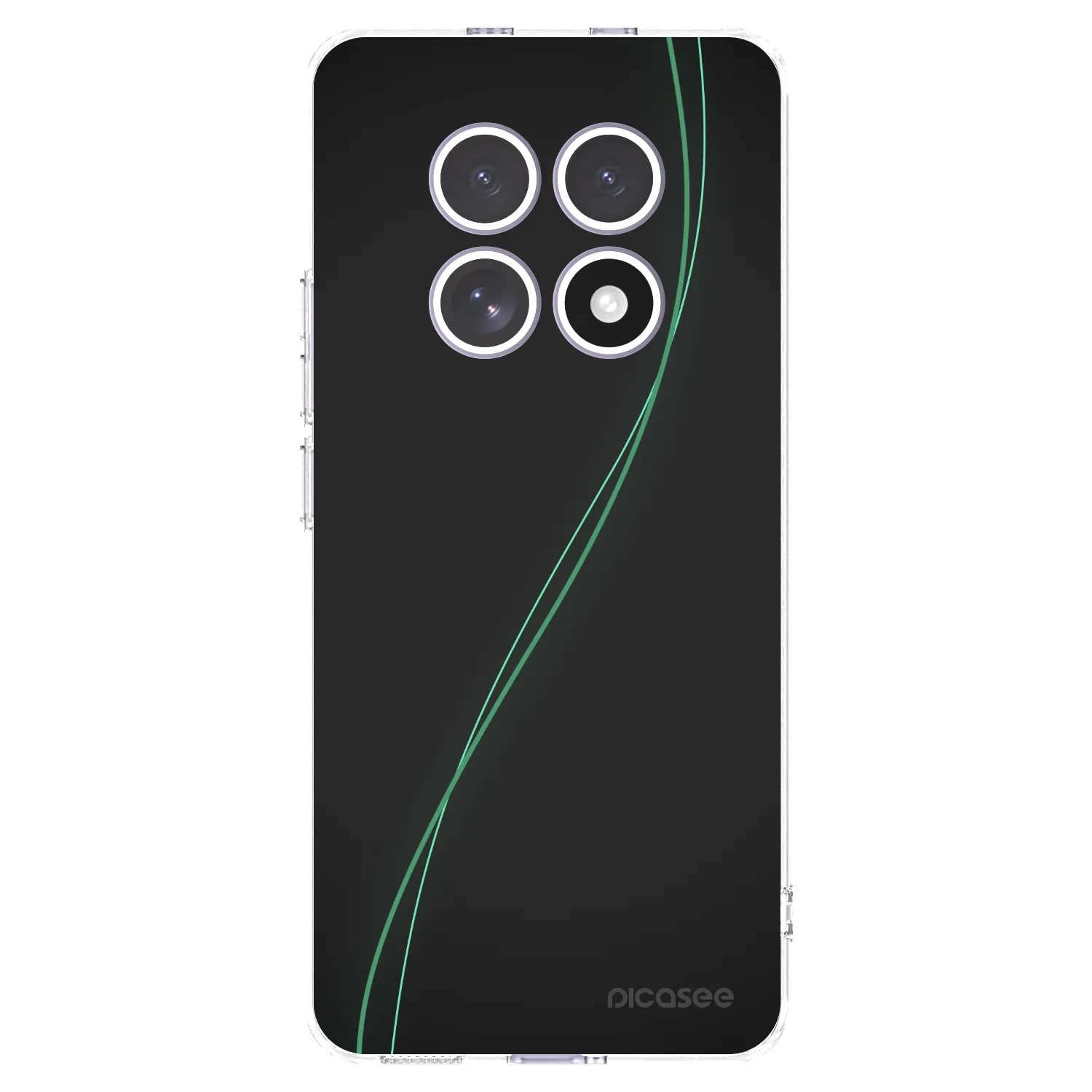 Picasee silikonowe przeźroczyste etui na Xiaomi Redmi Note 15 4G - Be Different