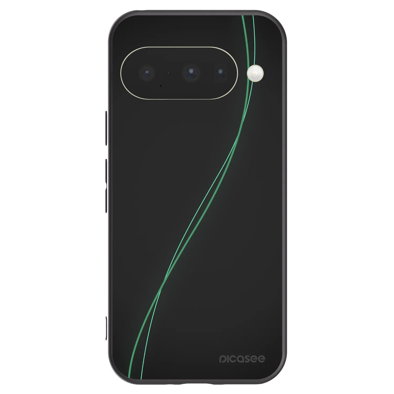 Picasee silikonowe czarne etui na Google Pixel 10 - Be Different