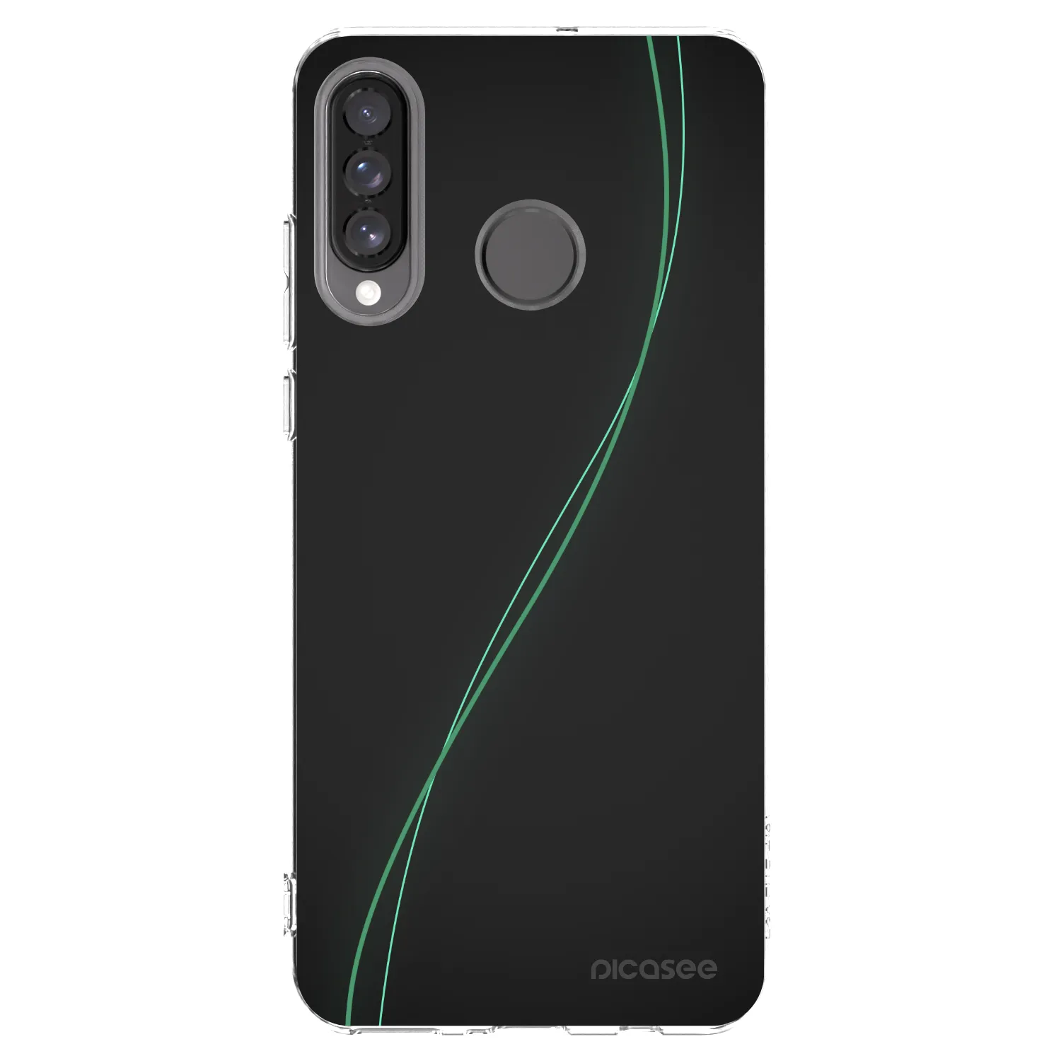 Picasee silikonowe przeźroczyste etui na Huawei P30 Lite - Be Different