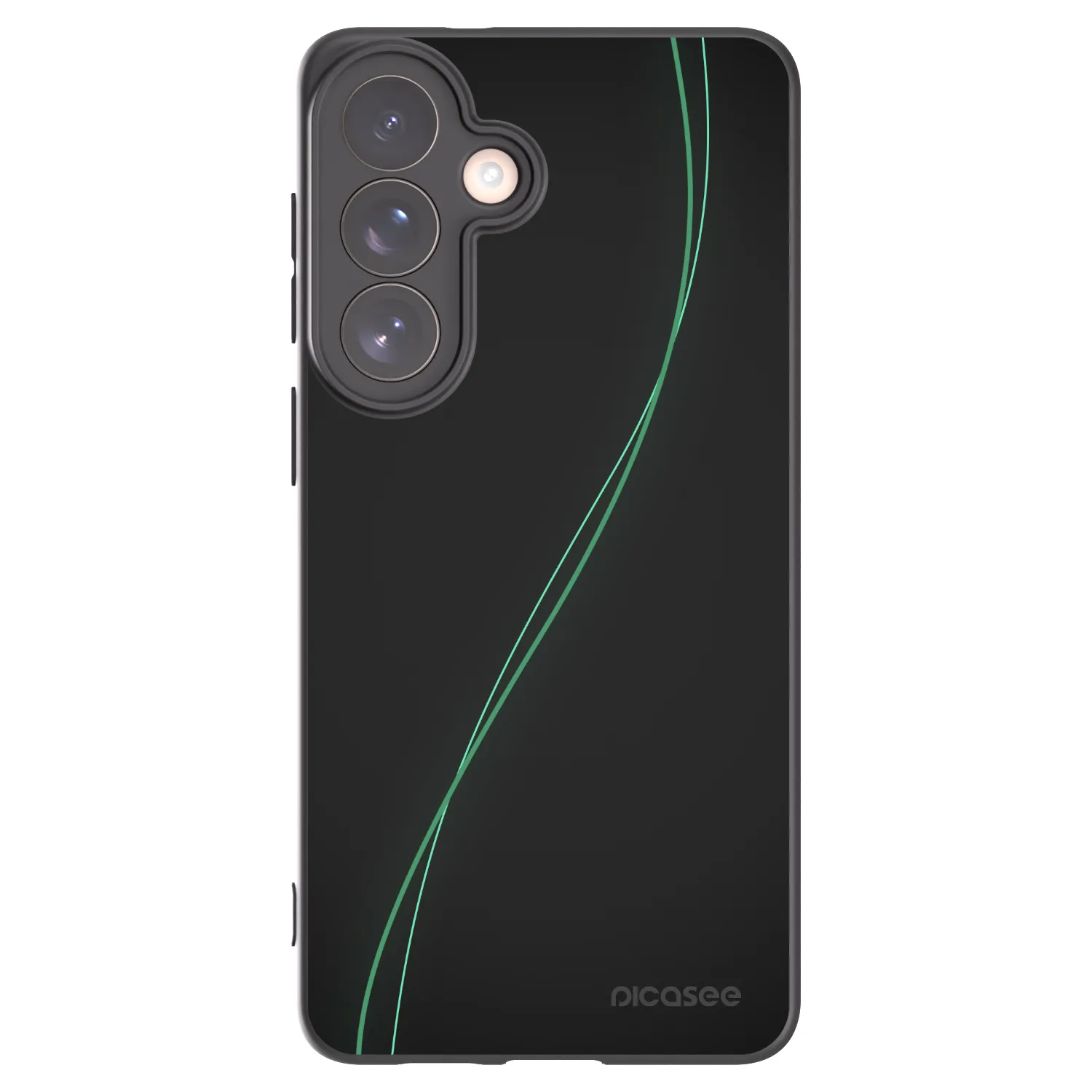 Picasee silikonowe czarne etui na Samsung Galaxy S26+ - Be Different