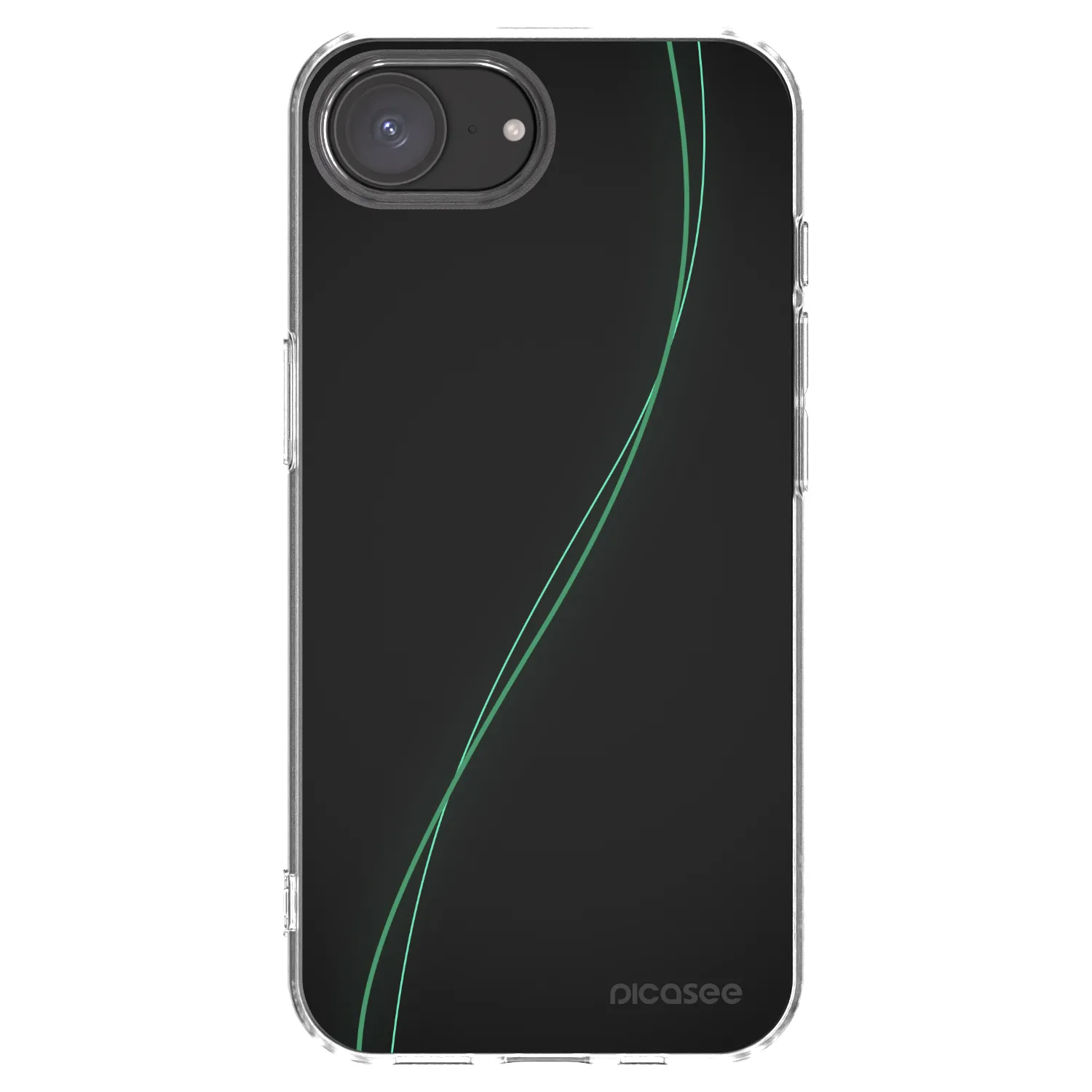 Picasee silikonowe przeźroczyste etui na Apple iPhone 17e - Be Different