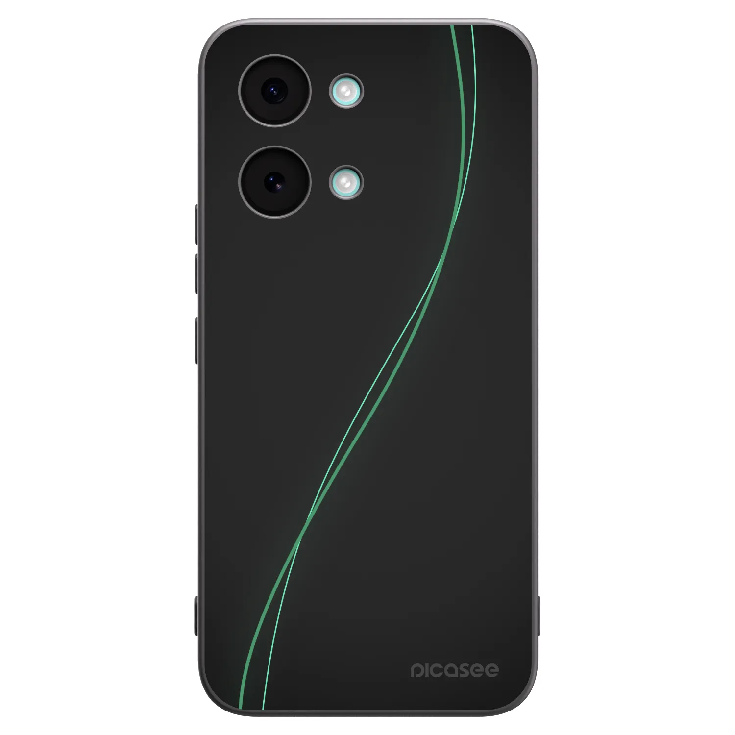 Picasee silikonowe czarne etui na Xiaomi Poco X8 Pro Max - Be Different