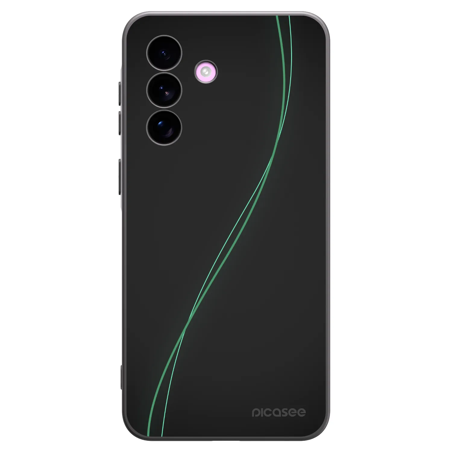 Picasee silikonowe czarne etui na Samsung Galaxy A57 5G - Be Different