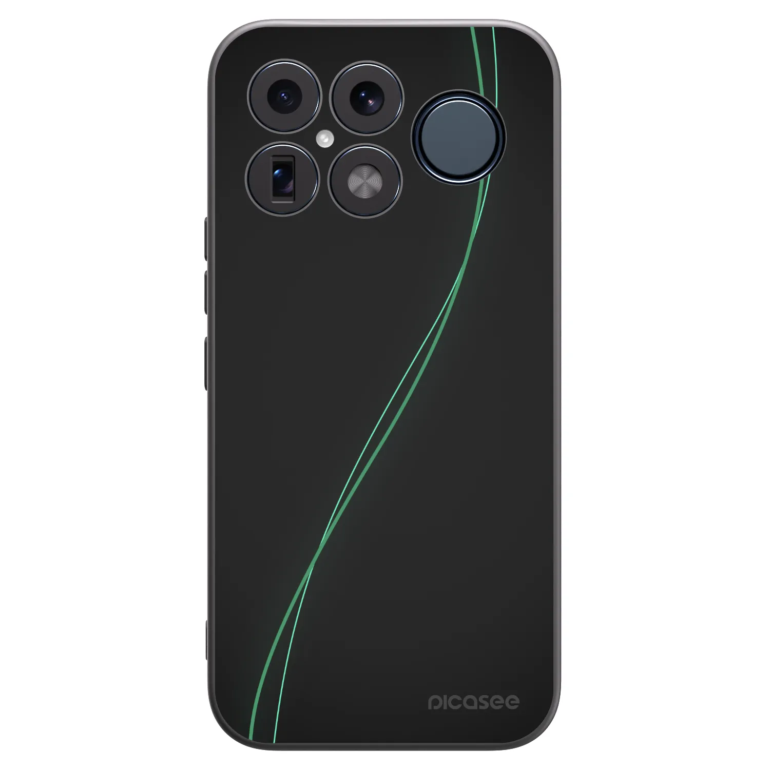 Picasee silikonowe czarne etui na Xiaomi Poco F8 Ultra - Be Different
