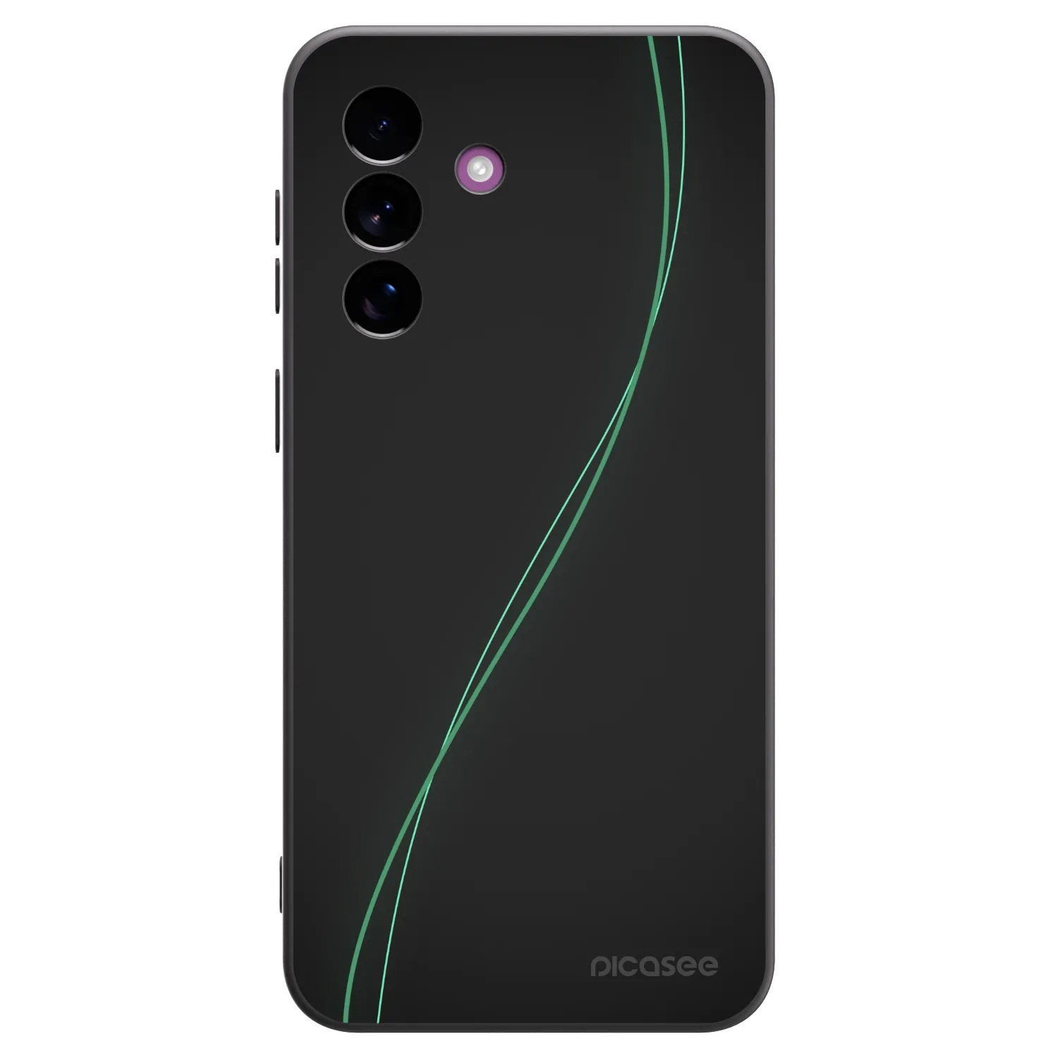 Picasee silikonowe czarne etui na Samsung Galaxy A37 - Be Different